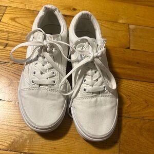 Vans Kids White Sneakers
